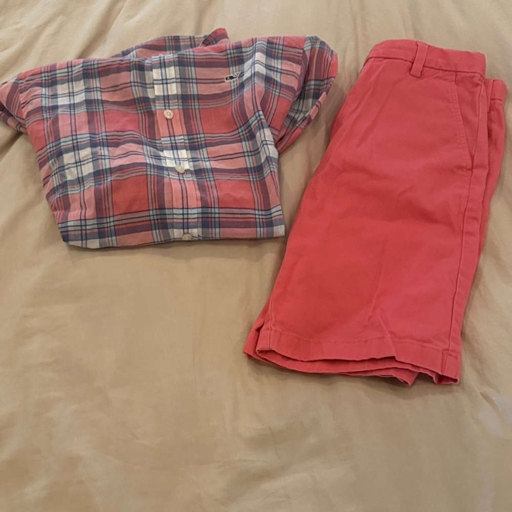 Vineyard Vines Coral and Red Apparel
